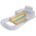 Chaise flottante gonflable pliable d'été, lit, jouets de piscine, hamac, produits de divertissement pour ... Chaise flottante gonflable pliable d'été, lit, jouets de piscine, hamac, produits de divertissement pour ...