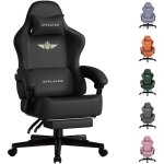 Chaise de gaming - respirante - ergonomique - simili cuir de qualit� sup�rieure - chaise ergonomique ...