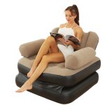 Chaise gonflable - 5 dans 1 canap� d'air portable avec des accoudoirs d'angle est fait de mat�rlit pliant ...