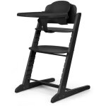 Chaise haute 3 - en - 1 cybex iris - bois - ensemble bébé et plateau inclus - noir éclatant Chaise haute 3 - en - 1 cybex iris - bois - ensemble bébé et plateau inclus - noir éclatant