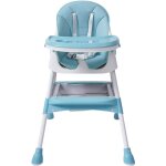 Chaise haute pour bb, chaise haute 2 en 1 pour bbs et tout - petits avec repose - pieds