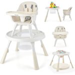 Costway - chaise haute bébé convertible 5 - en - 1, chaise haute bébé Évolutive avec plateau et panier, ... Costway - chaise haute bébé convertible 5 - en - 1, chaise haute bébé Évolutive avec plateau et panier, ...