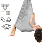 Chaise haute sensorielle - avec accessoires - chaise suspendue et balancelle de yoga - intrieur / extrieur ...