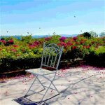 Pier import - chaise de jardin bleue décor mosaïque citrons (lot de 2) grenade Pier import - chaise de jardin bleue décor mosaïque citrons (lot de 2) grenade