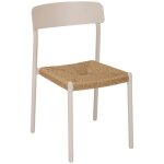 Chaise de jardin wistty empilable argile - hesp�ride