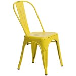 Chaise jaune antique paris
