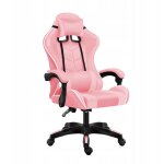 Chaise de jeu game extreme en �co - cuir rose fg - 016