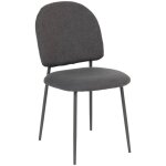 Chaise kamili gris atmosphera cr�ateur d'int�rieur