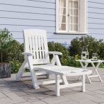 Chaise longue?bain de soleil?transat de relaxation pliable avec roues blanc pp cfw99623 Chaise longue?bain de soleil?transat de relaxation pliable avec roues blanc pp cfw99623