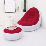 Chaise longue gonflable adulte canapé pliable pour chambre de jeu intérieur extérieur avec pompe électrique ... Chaise longue gonflable adulte canapé pliable pour chambre de jeu intérieur extérieur avec pompe électrique ...