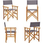 Vidaxl - chaise de metteur en scène bois massif d'acacia - chaises de jardin - chaises pliantes - mobilier ... Vidaxl - chaise de metteur en scène bois massif d'acacia - chaises de jardin - chaises pliantes - mobilier ...