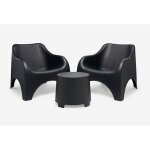 Chaise de plage alu haute multipos. fibreline