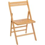 Spetebo - chaise pliante en bambou - facile  plier - chaise en bois
