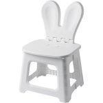Chaise pliante crative pour enfants avec dossier, tabouret nordique, escabeau en plastique, chaise d'tude, ...