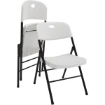 Sifree - chaise pliante plastique 2 pièces ergonomique 150kg - facile à nettoyer & plieuse multifonction ... Sifree - chaise pliante plastique 2 pièces ergonomique 150kg - facile à nettoyer & plieuse multifonction ...