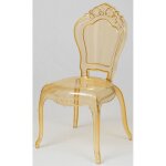 Chaises en polycarbonate fauteuil en plastique d'extrieur chaise de cuisine et salon fauteuils de salle ...