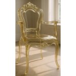 Chaises en polycarbonate fauteuil en plastique d'extrieur chaise de cuisine et salon fauteuils de salle ...