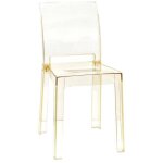 Chaise en polycarbonate or transparent bellaire