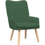 Fauteuil relaxant vert jungle 63 x 67 x 94 cm tissu vidaxl