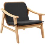 Tectake - chaise en rotin treviso, structure bois et rembourrage - Tectake - chaise en rotin treviso, structure bois et rembourrage -