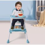 Chaise de salle � manger pour b�b� 2 en 1, chaise de salle � manger sp�ciale pour b�b� avec plateau, ...