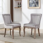 Chaise de salle  manger luxueuse (chaise de cuisine, chaise de salon), chaise rembourre avec garniture ...