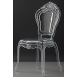 Chaises en polycarbonate fauteuil en plastique d'ext�rieur chaise de cuisine et salon fauteuils de salle ...