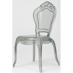 Chaises en polycarbonate fauteuil en plastique d'extrieur chaise de cuisine et salon fauteuils de salle ...