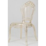 Chaises en polycarbonate fauteuil en plastique d'extrieur chaise de cuisine et salon fauteuils de salle ...