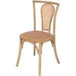 Chaise thonet en bois et rotin chaise r�tro de salle � manger, cuisine, restaurants, bars rustiques chaise ...
