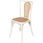 Chaise thonet en bois et rotin chaise r�tro de salle � manger, cuisine, restaurants, bars rustiques chaise ...