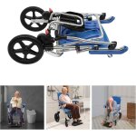 Chaise de toilette pour les personnes �g�es, douche pliante wc fauteuil roulant douche avec fauteuil ...