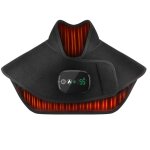 Ch�le chauffant �lectrique rechargeable, gilet chauffant, protection du dos, des �paules, du cou, coussin ...