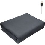 Ch�le chauffant �lectrique usb monocouche multi - usages, couverture chaude chauffante � 45 degr�s avec ...