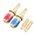 Chalumeau oxygne actylne, 2 pices adaptateur de gaz de soudage 8mm, raccord gaz connecteurs rapides, ...