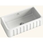 Chambord - vier timbre d'office cramique victoria 1 bac blanc 79x50 cm