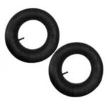 Chambre air 2 pi�ces 4. 80 / 4. 00 - 8 avec valve droite, pour brouette, poussette, diable, tondeuse ...