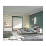 Chambre complete - aalborg - scandinave - blanc / chene - lit 160 x 200 cm, 2 chevets, commode, armoire ... Chambre complete - aalborg - scandinave - blanc / chene - lit 160 x 200 cm, 2 chevets, commode, armoire ...
