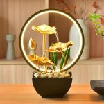Chambre fontaine led, balancier de fontaine de style chinois de table, d�coration zen moderne, d�coration ...