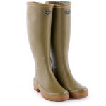 Le chameau - bottes giverny femme vert - cba - couleur vert - pointure chaussures 38