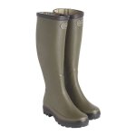 Le chameau - bottes giverny femme vert - cba - couleur vert - pointure chaussures 40 Le chameau - bottes giverny femme vert - cba - couleur vert - pointure chaussures 40