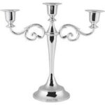 [jamais utilis]chandelier  3 branches bougeoir en mtal vintage pour table de dcoration de mariage ...