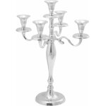 Chandelier argent 29 x 29 x 40 cm aluminium vidaxl