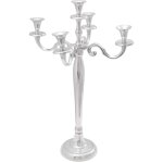 Chandelier argent 39 x 39 x 60 cm aluminium vidaxl