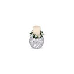 Chandelier blanc taille: fi 8, 5 h12 cm ugs : bc5571 / 17