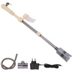 Changeur d'eau d'aquarium r�tractable �lectrique sr, nettoyeur de gravier pour aquarium, prise ue 100 ...