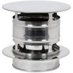 Chapeau anti pluie - dpi inox 316l 150 mm