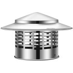 Chapeau de chemin�e en acier inoxydable, capuchon anti - pluie et neige pour tuyauterie, protection efficace ...