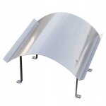 Chapeau de chemin�e napol�on pour chemin�e inox 60 x 80 cm avec capot