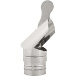 Chemin�e de fum�e tournante en acier inoxydable cm. 10